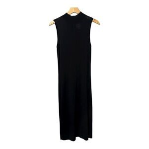 Reiss Black Midi Dress